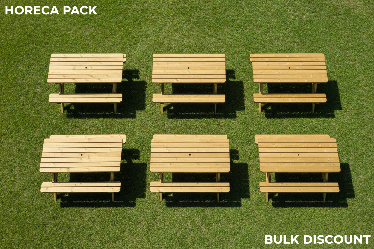 Picknicktafel Sam 6-Pack aerial