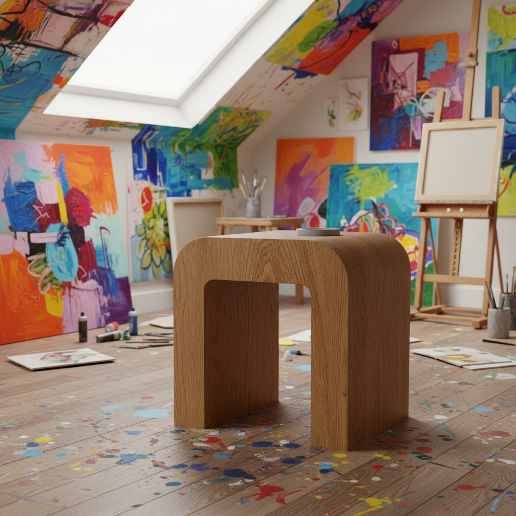 Productfoto - levendig kunstatelier