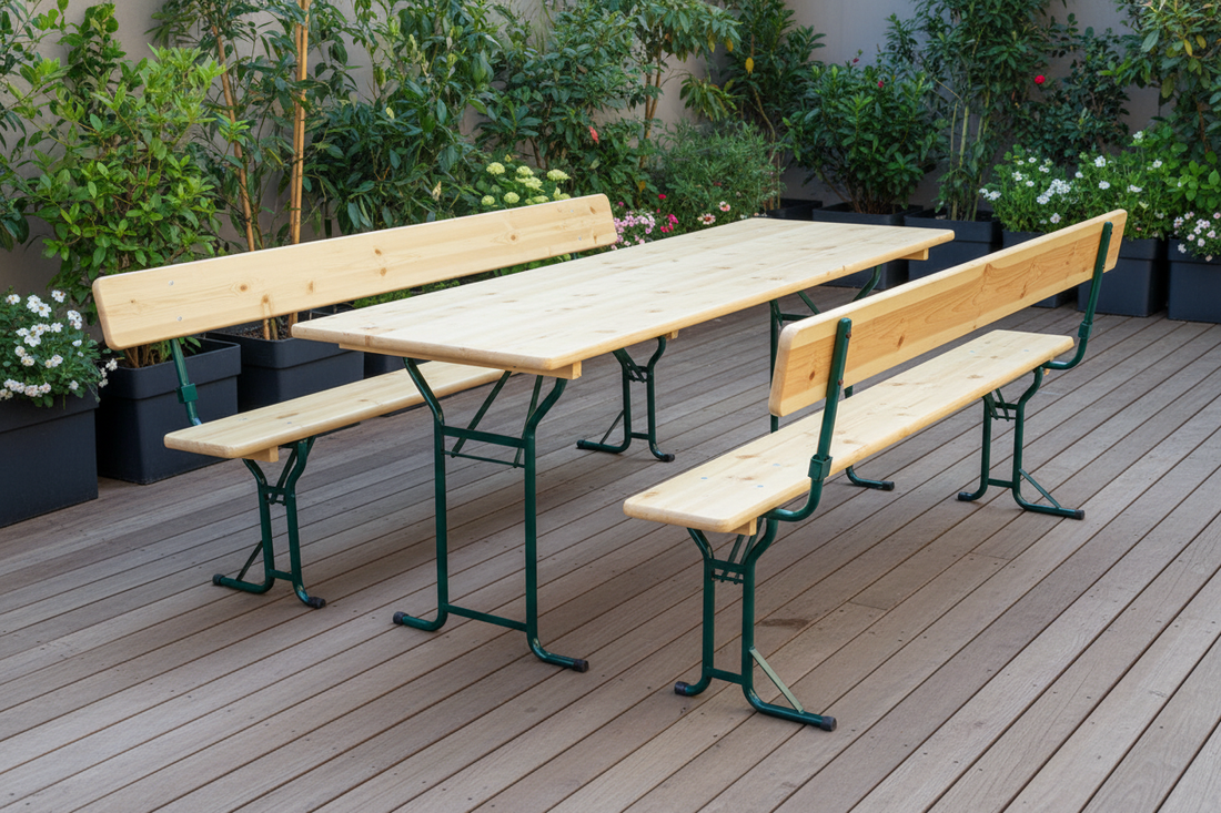 Pure productfoto houten terras