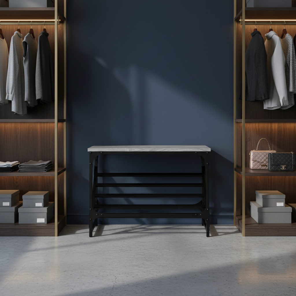 Pure productfoto - navyblauw muur