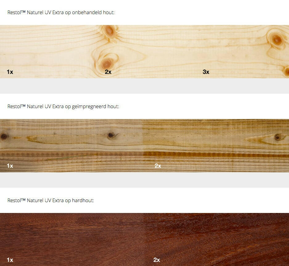 RESTOL HOUTOLIE NATUREL UV EXTRA (1 liter)