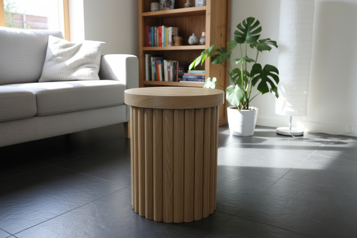 Ronde bijzettafel Ø40 × 48 cm