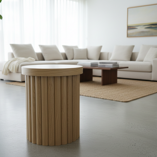Ronde bijzettafel Ø40 × 48 cm – foto 5
