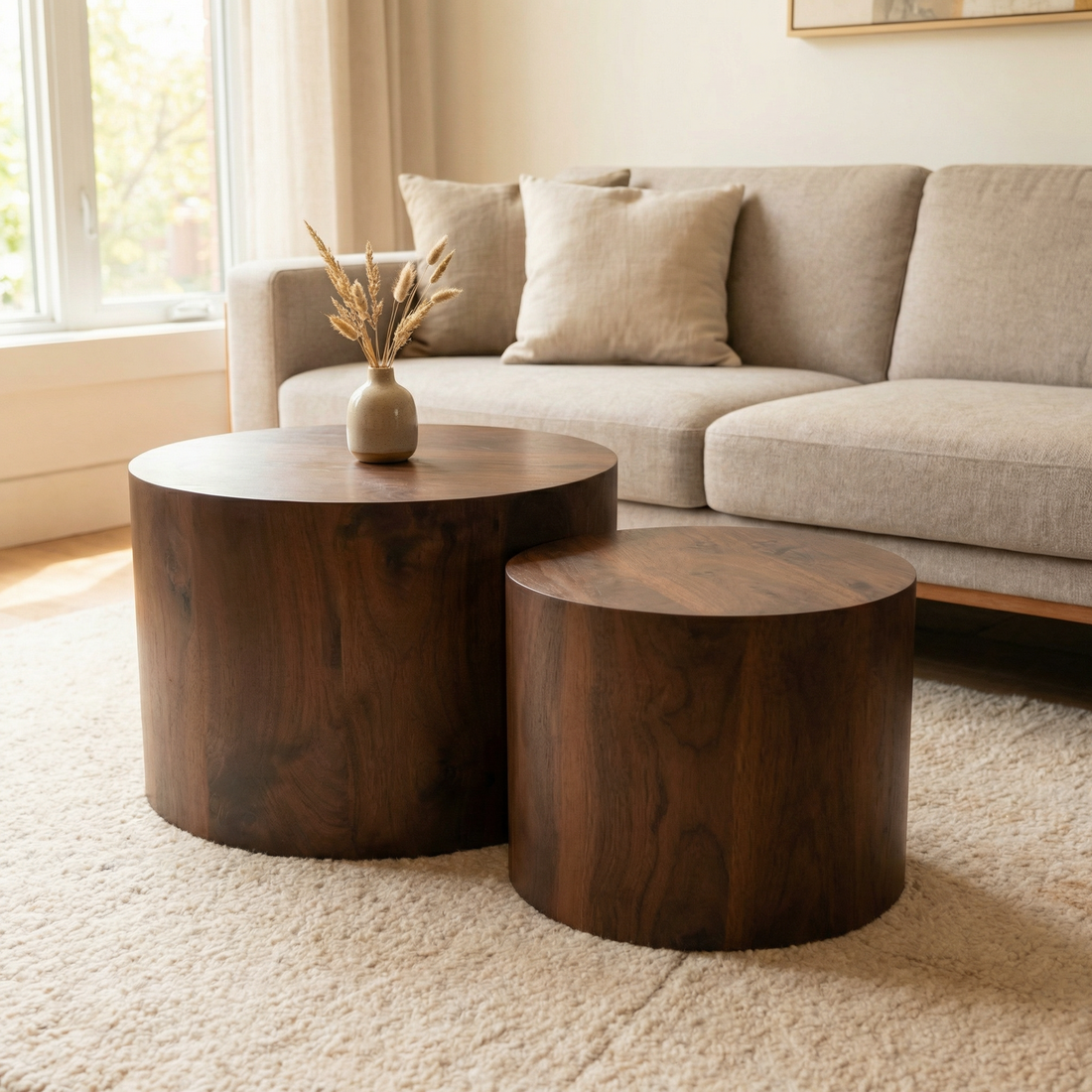 Ronde salontafel set (2-delig) – foto 10