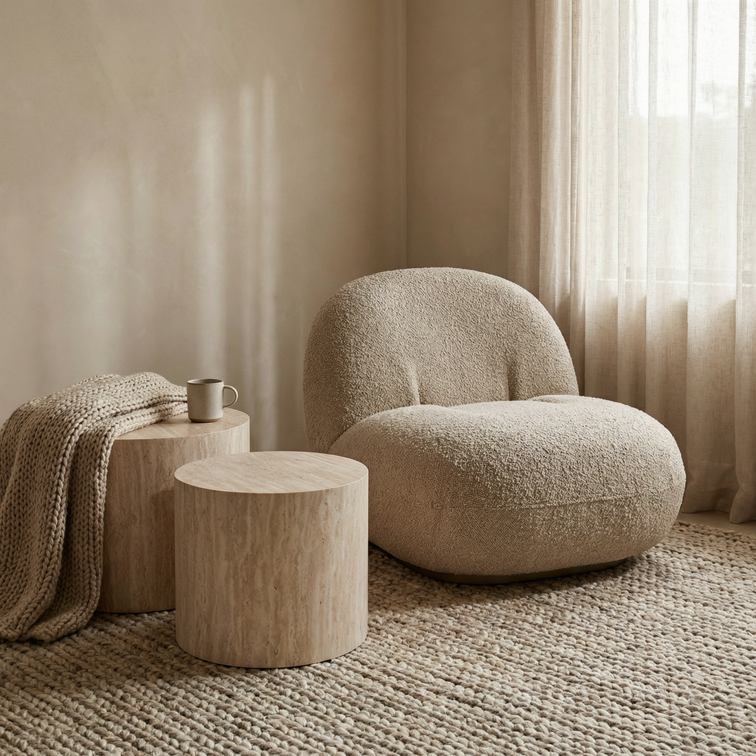 Ronde salontafel set (2-delig) – foto 16