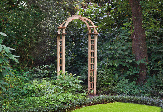 Ronde Rozenboog | 114 (B) x 54 (D) x 255 (H) | Grenova