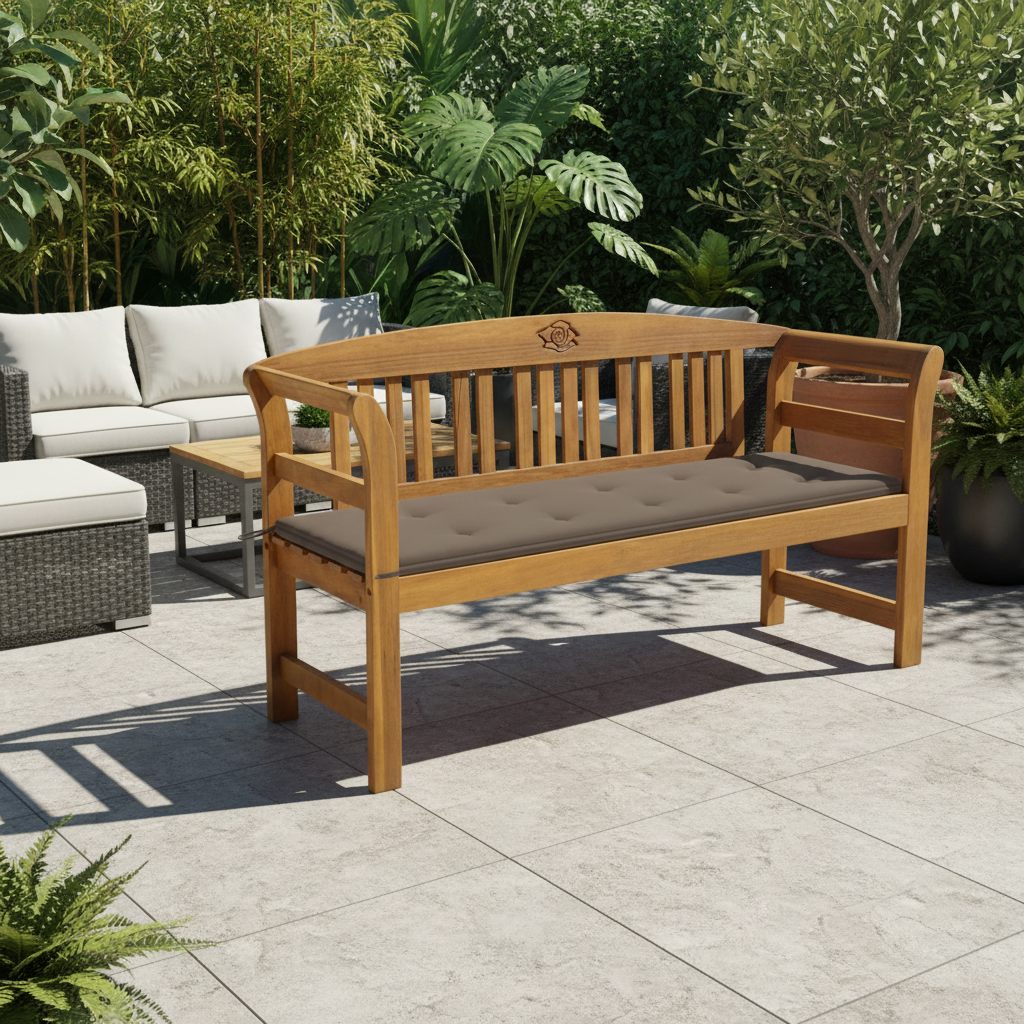 Ruim terras zonder mensen