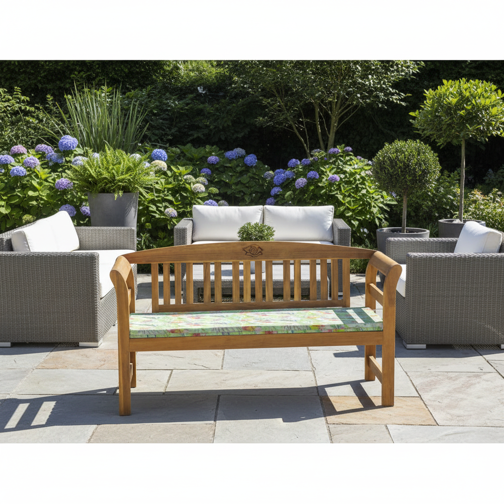 Ruim terras zonder mensen