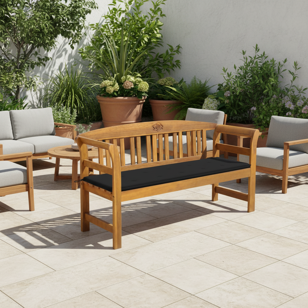 Ruim terras zonder mensen