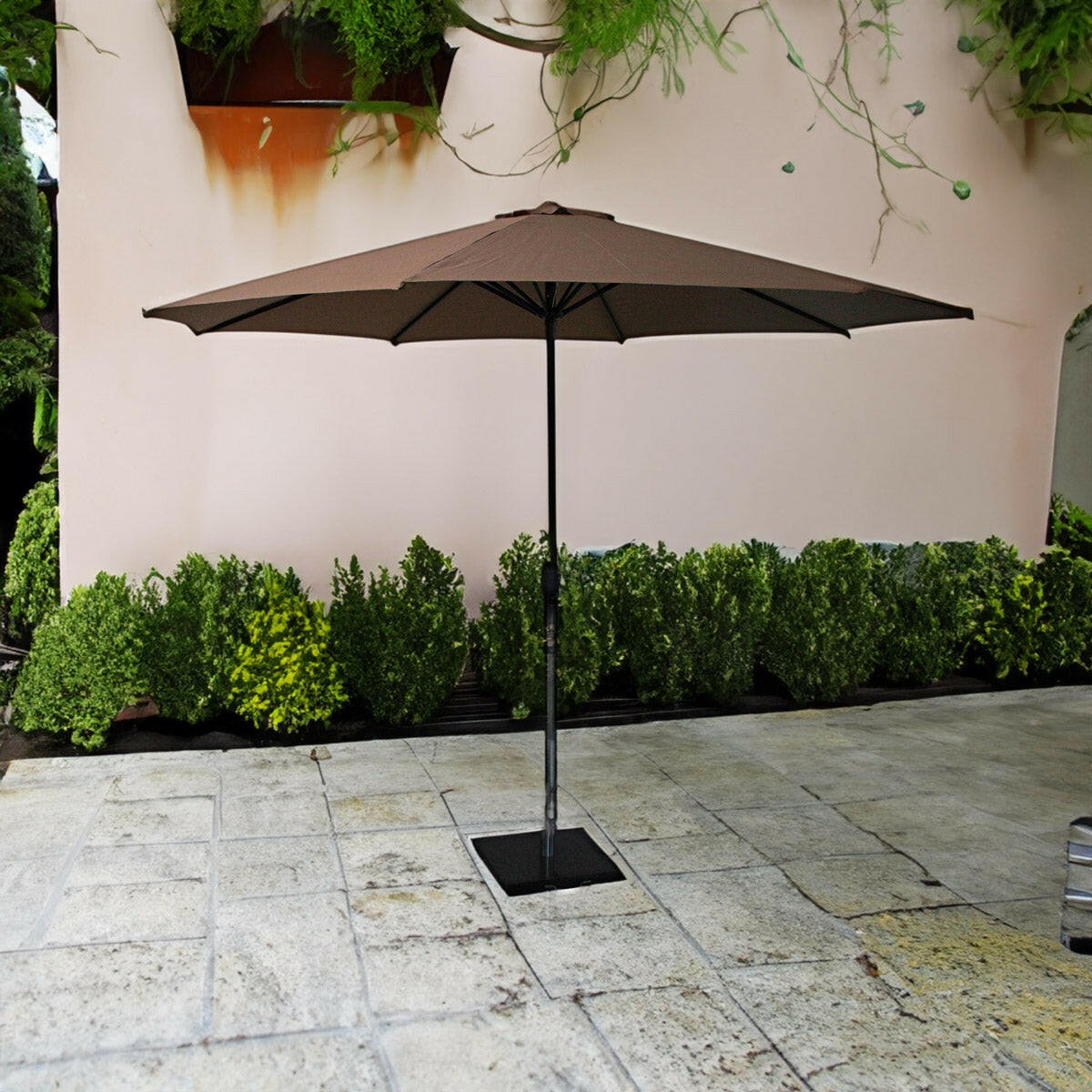 Parasol Salou Taupe, Ø3m.