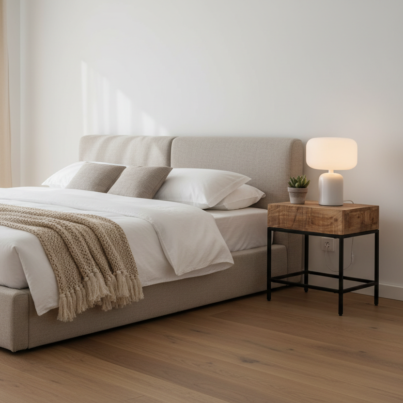 Scandinavian Bedroom Setting