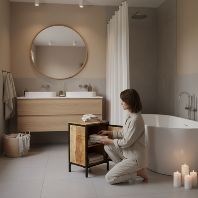 Scandinavian Family Bathroom