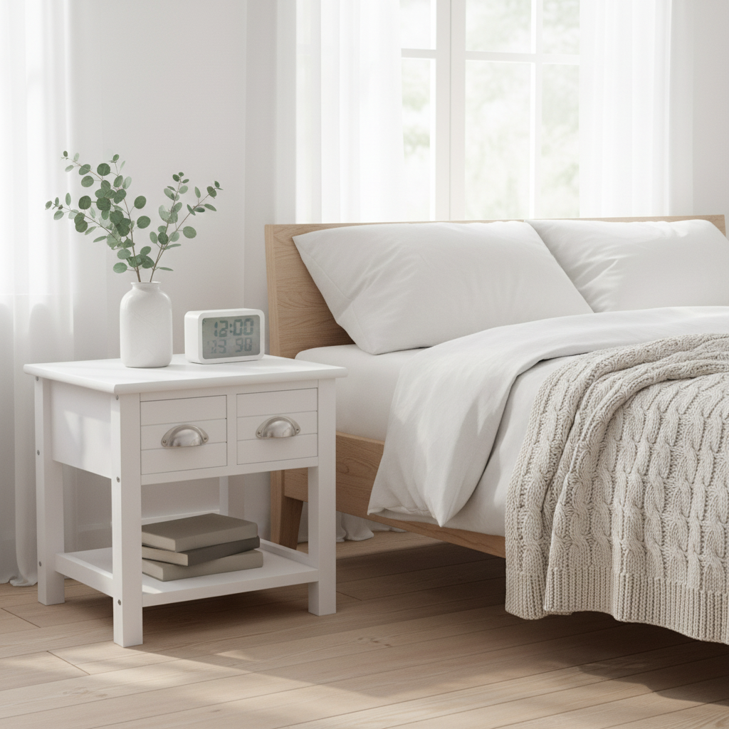 Scandinavische slaapkamer