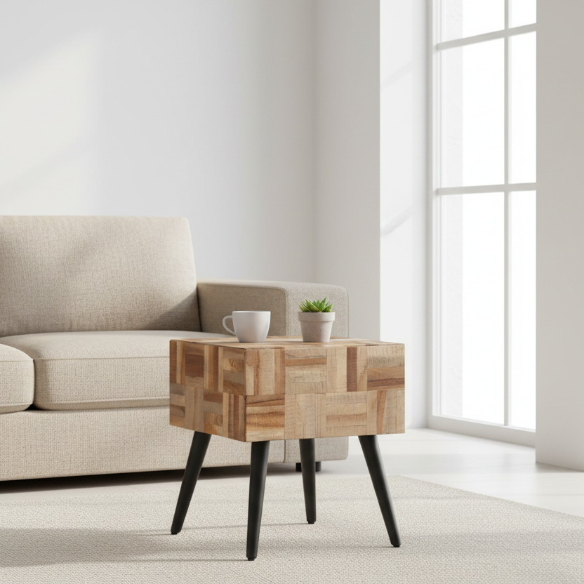 Scandinavische woonkamer setting