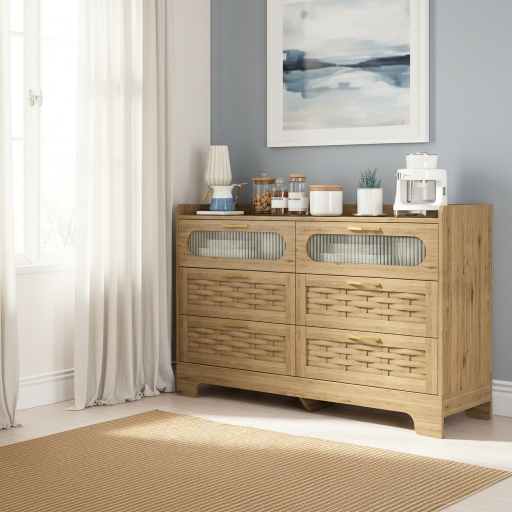 Sideboard Nordic coastal styling