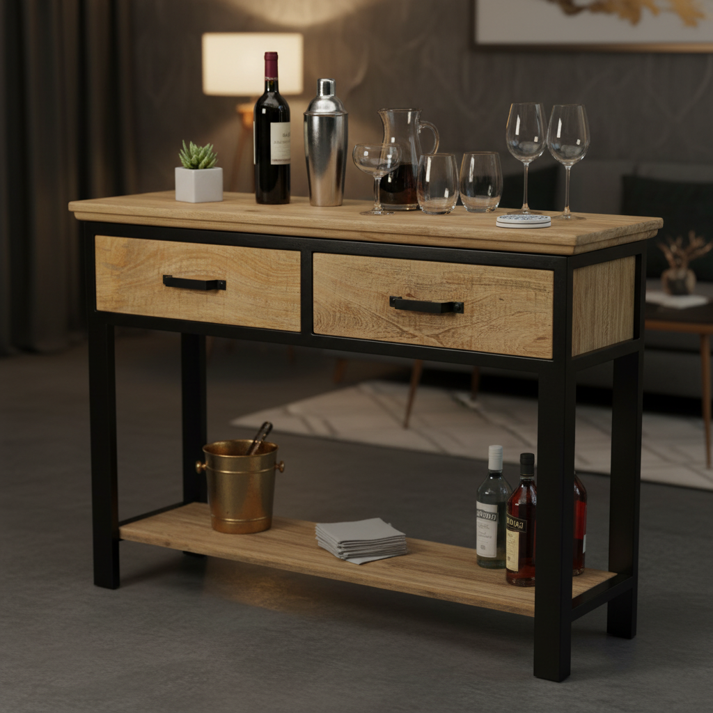 Sidetable als home bar