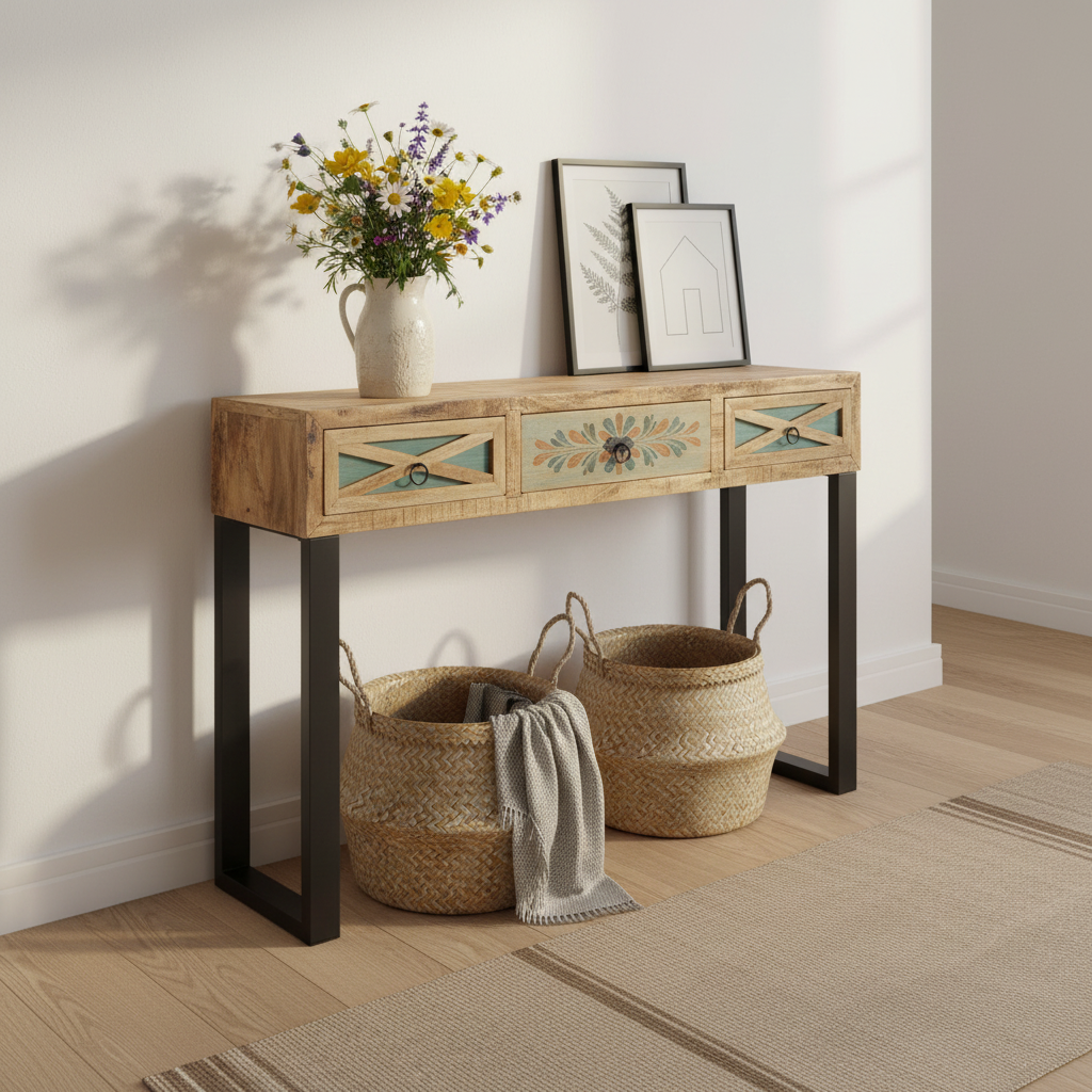Sidetable in Scandinavische farmhouse
