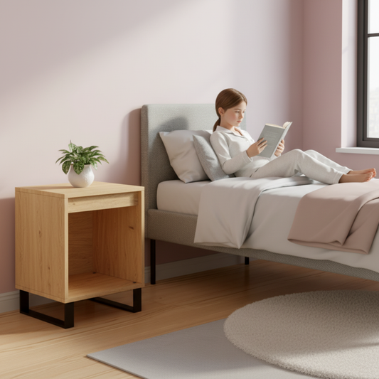 Sonoma Eiken Eenpersoonsbed