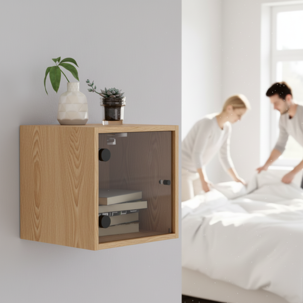 Sonoma eiken wandkastje correct