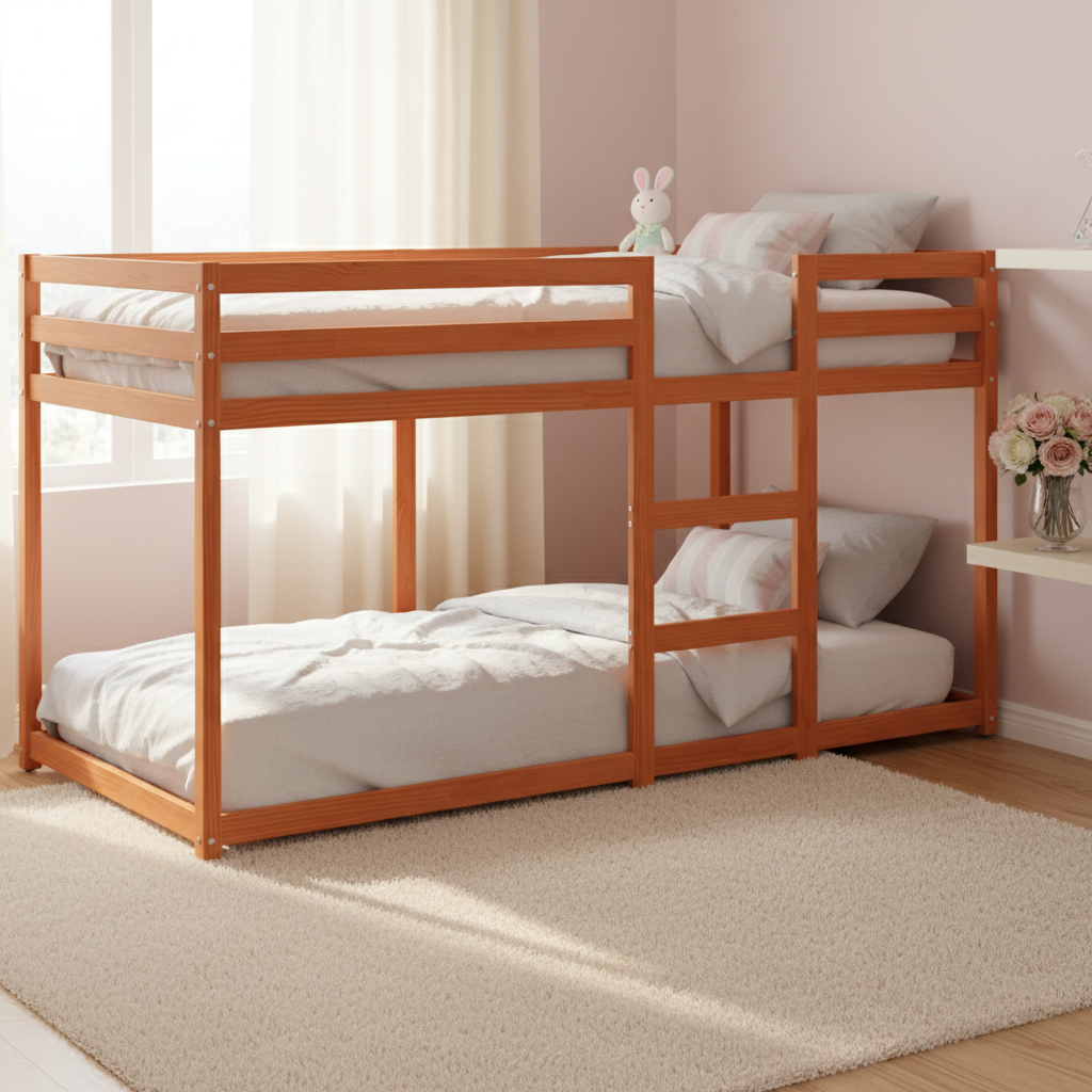 Stapelbed in meisjeskamer