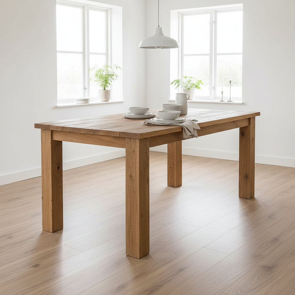 Tafel Rustiek – indoor Scandinavian