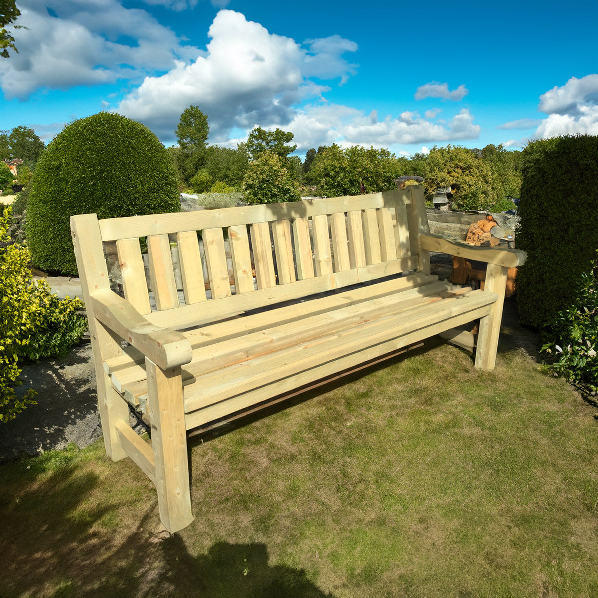 Gartenbank 200 cm Luxus KING ® George