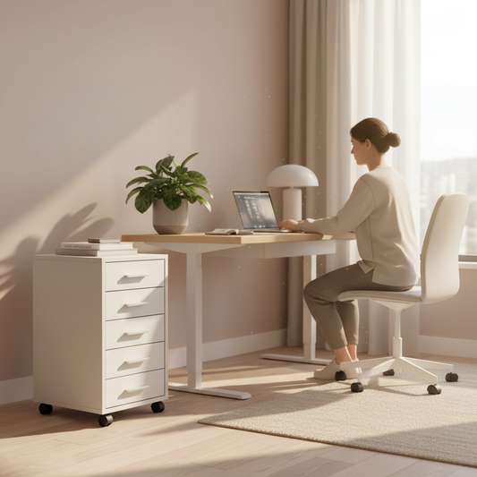 Thuiskantoor met lifestyle moment