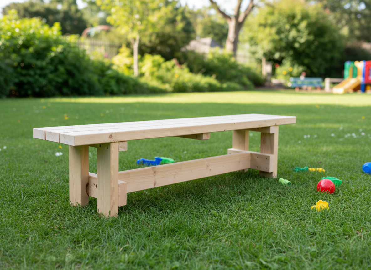 Kleuterbank 150 cm ZETA - KING