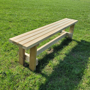 Tuinbank voor volwassenen 150 cm ZETA - KING – Vuren – foto 3