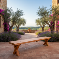Bancs de jardin en bois Douglas