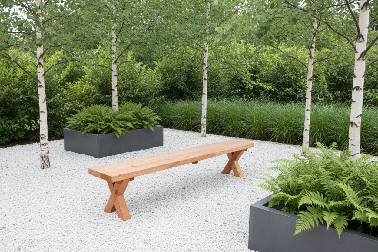 Tuinbank Xavi Zweden Scandinavisch