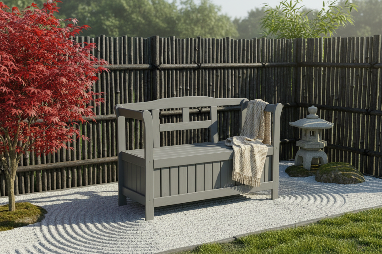 Tuinbank Yinke grijs zen