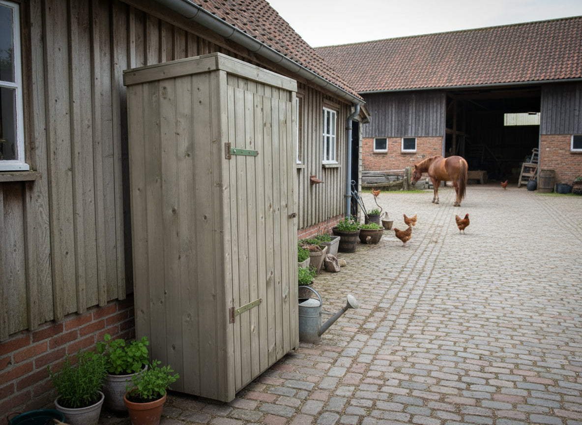 Tuinkast Lelie (190 x 92 x 52 cm) | Pineflow