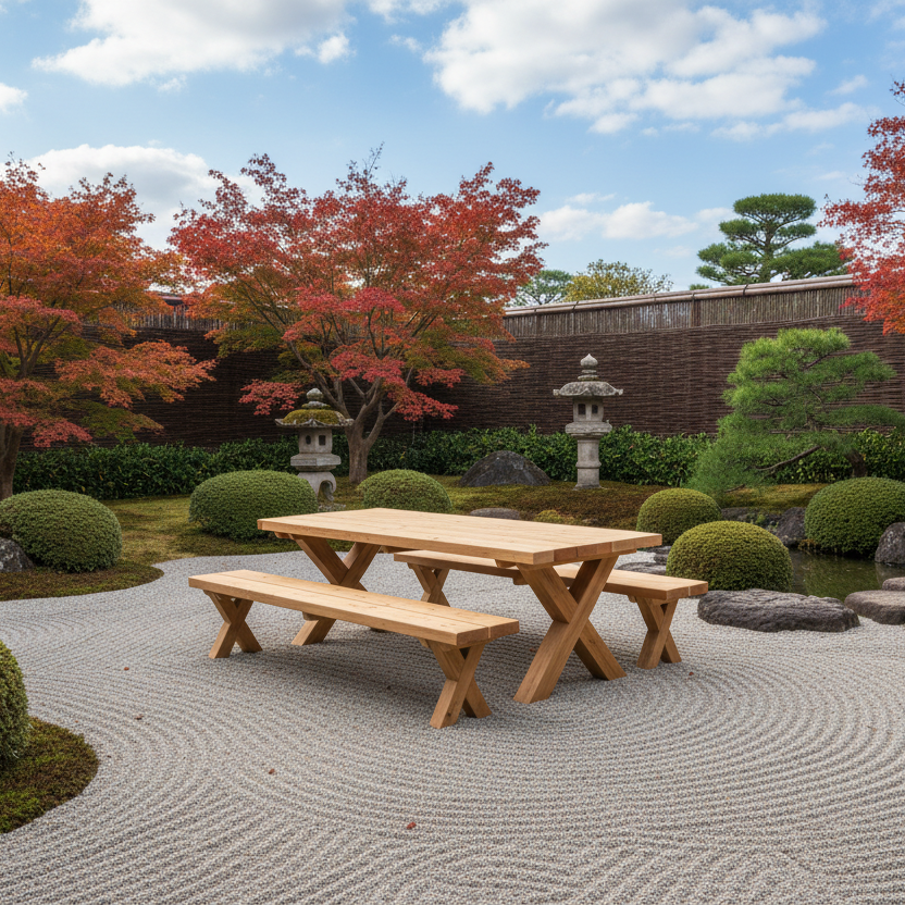 Tuintafelset Xavi Japan