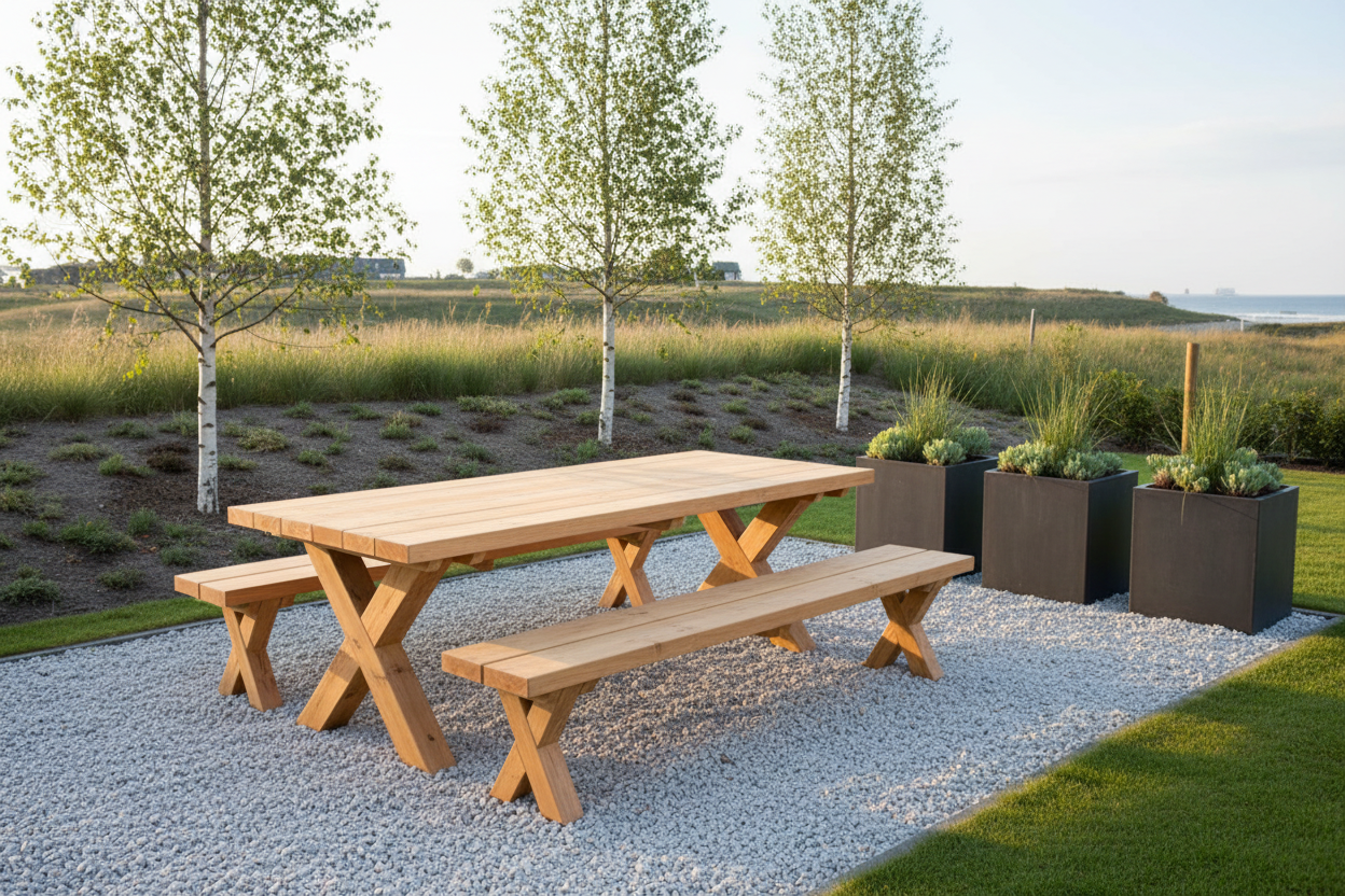 Tuintafelset Xavi Zweden