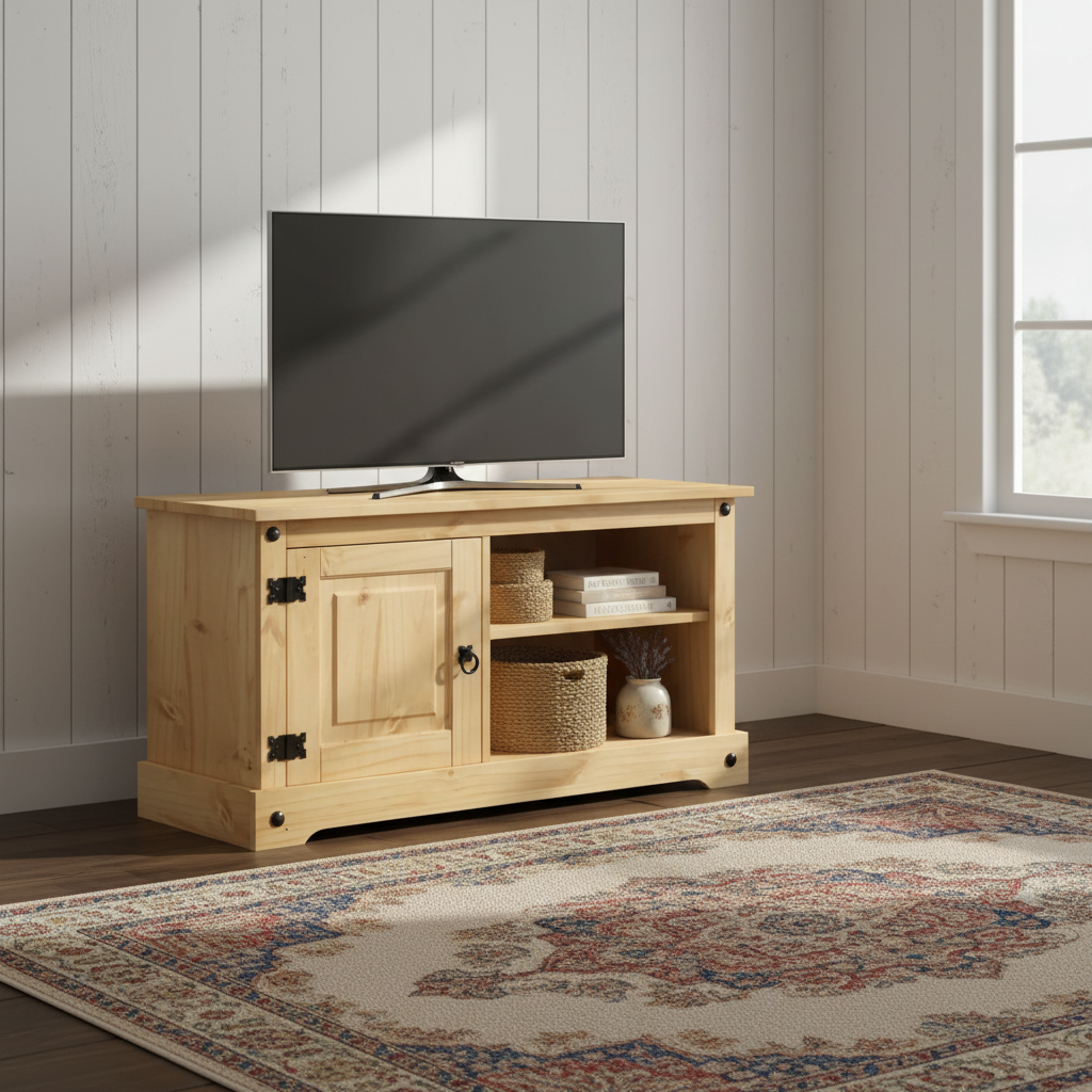 TV-meubel in rustieke farmhouse