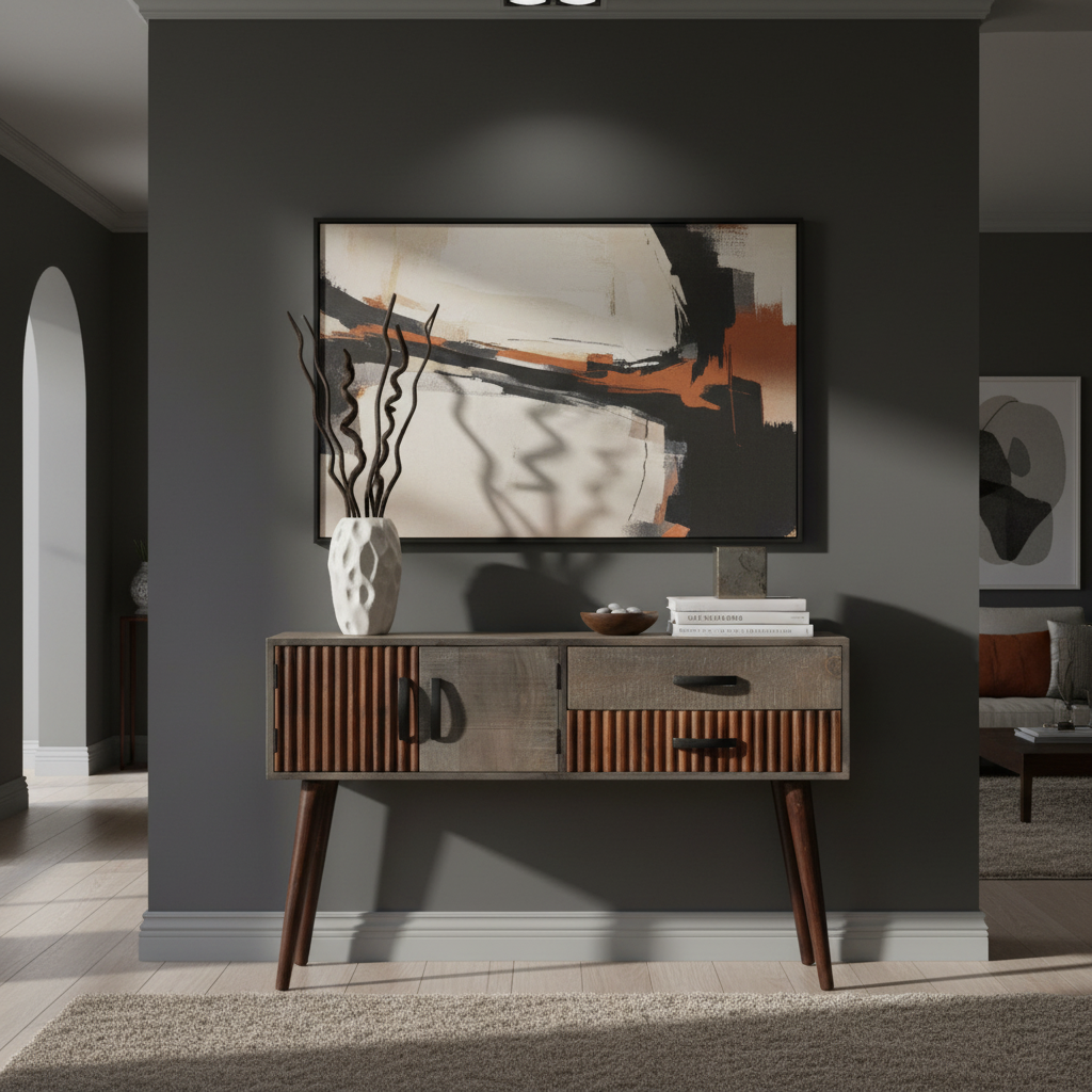 Urban apartment setting