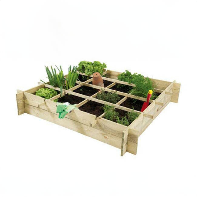 Mini-Garten-Quadratmeter