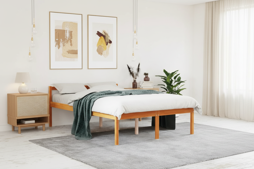 Volledige slaapkamer met seniorenbed