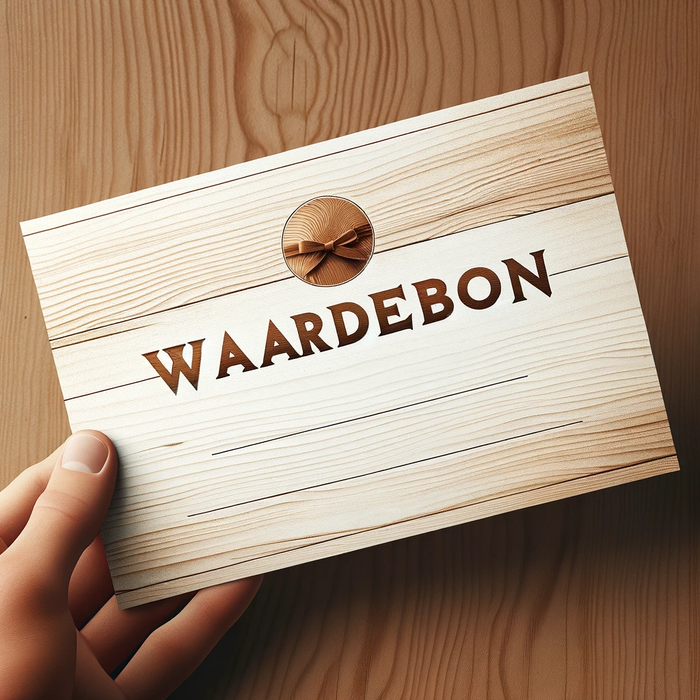E-woodproducts Cadeaubon: De Perfecte Gift voor Houtliefhebbers!