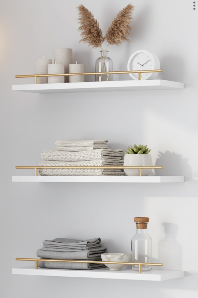 Wandplanken slaapkamer Scandinavisch