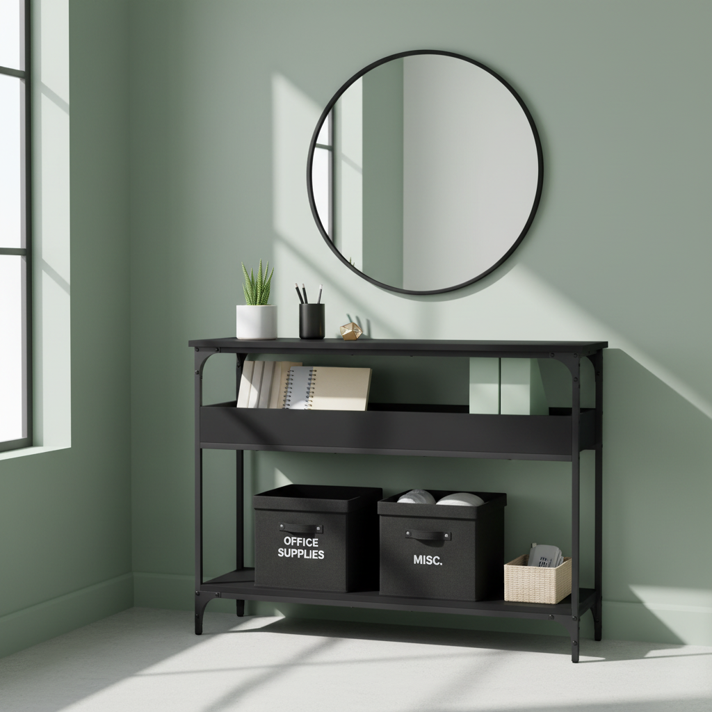 Wandtafel in home office