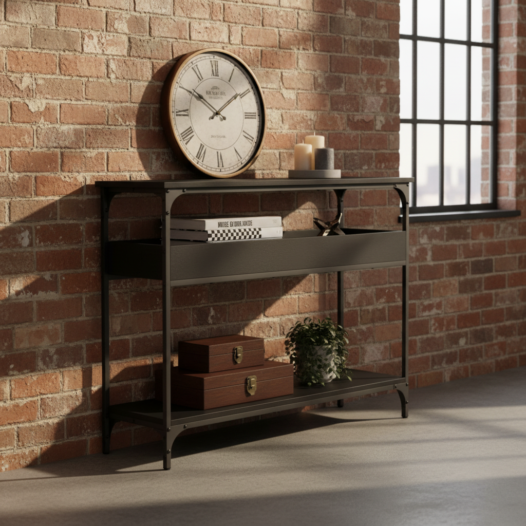 Wandtafel in industriële hal