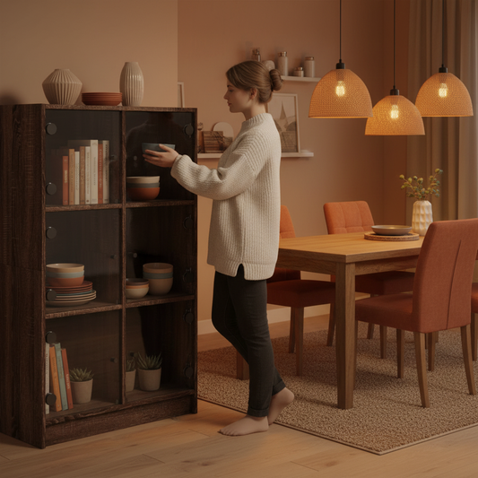 Warm Family Dining Room
