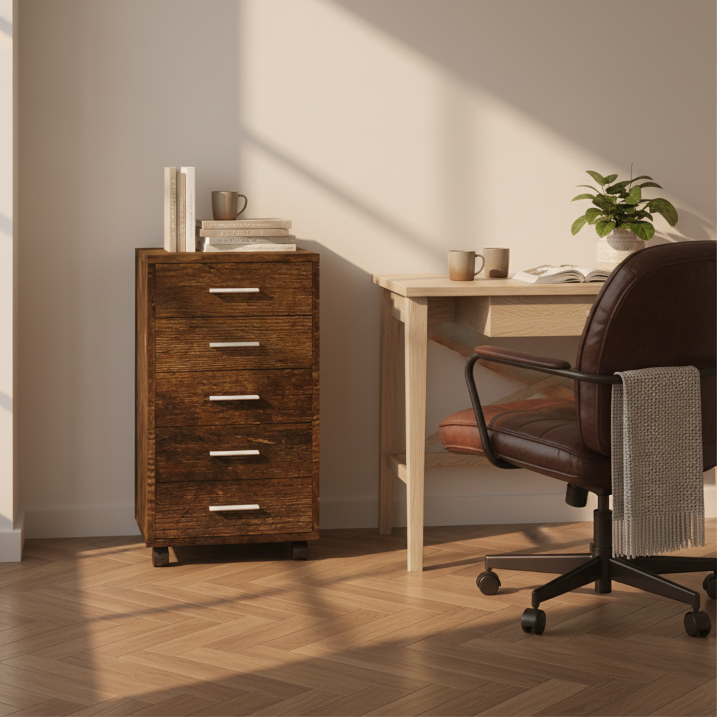 Warm gezellig thuiskantoor