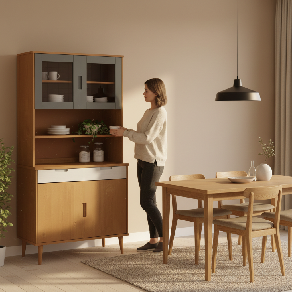 Warm Open Living Area