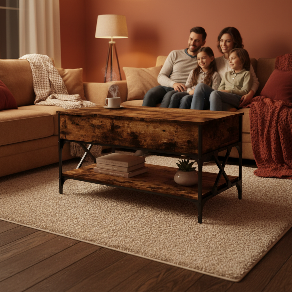 Warme gezinswoning met avondsfeer