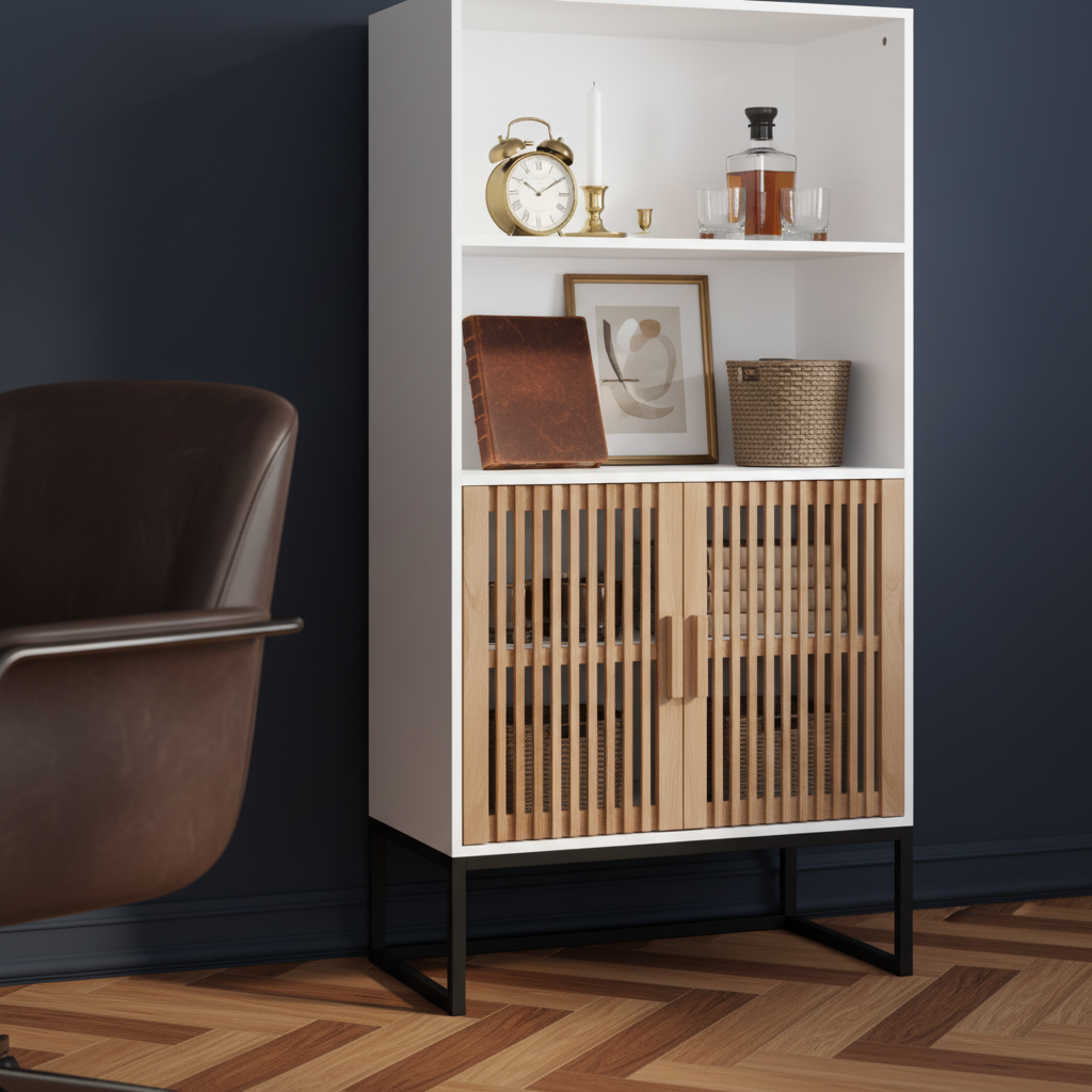 Witte Boekenkast – Hotel-chique