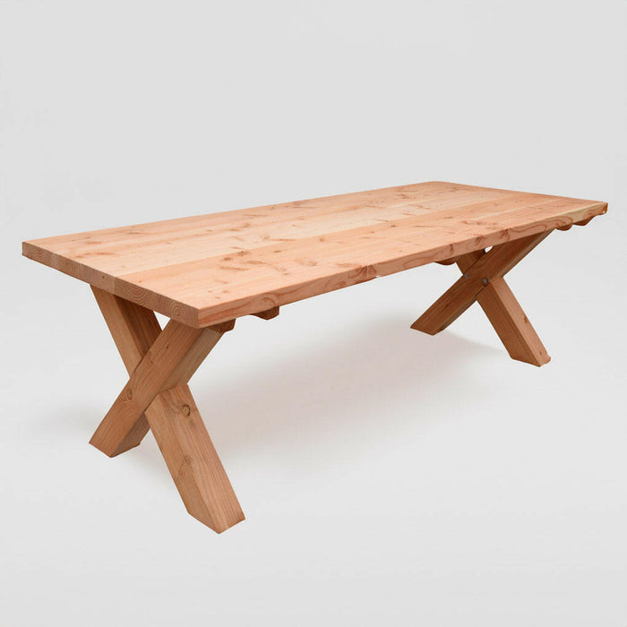 Table Xavi Excellent, 79 x 95 x 245 cm, non traitée
