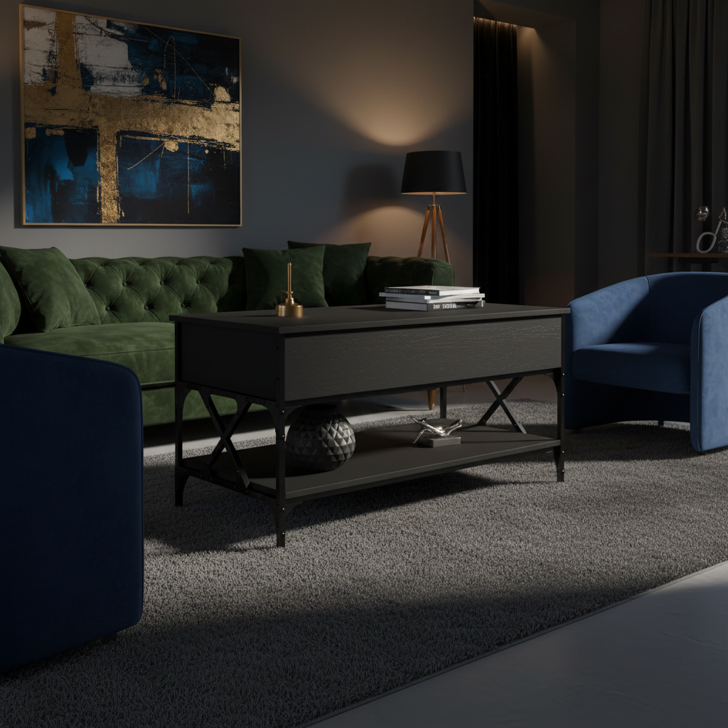 Zwarte salontafel - Luxe interieur